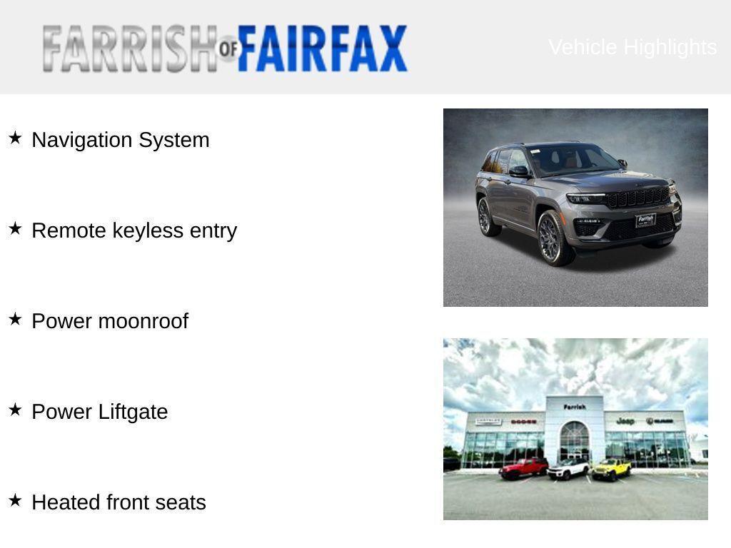 new 2025 Jeep Grand Cherokee car, priced at $53,770