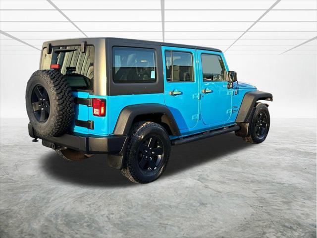 used 2017 Jeep Wrangler Unlimited car, priced at $18,000