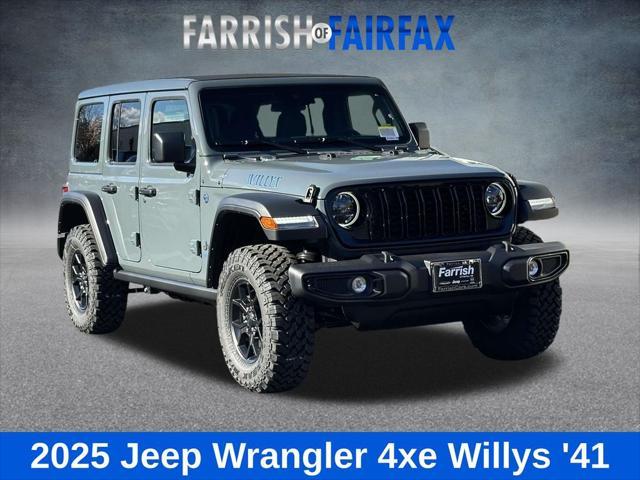 new 2025 Jeep Wrangler 4xe car, priced at $52,108