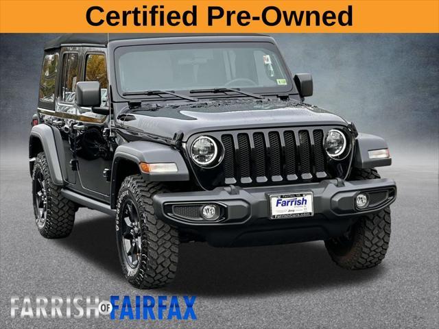 used 2023 Jeep Wrangler car, priced at $35,000