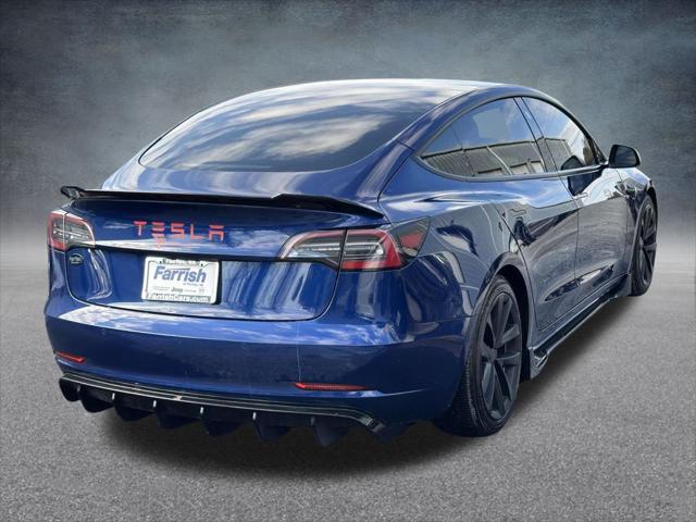 used 2022 Tesla Model 3 car, priced at $25,500