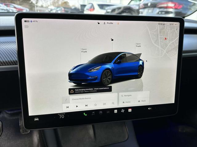 used 2022 Tesla Model 3 car, priced at $25,500