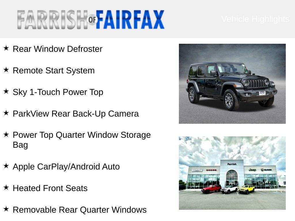 new 2025 Jeep Wrangler car, priced at $45,224