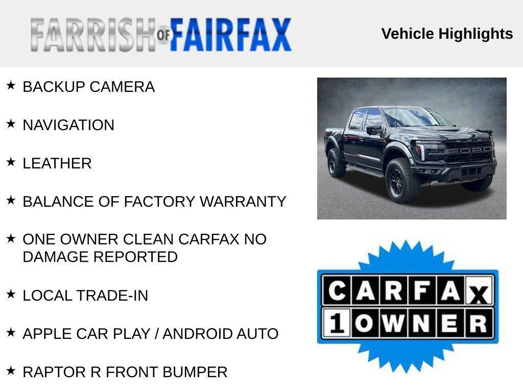 used 2024 Ford F-150 car, priced at $76,590