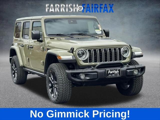 new 2025 Jeep Wrangler 4xe car, priced at $56,188