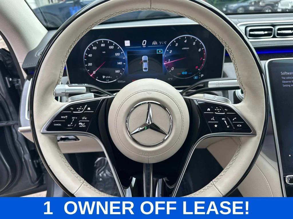 used 2021 Mercedes-Benz S-Class car, priced at $58,900