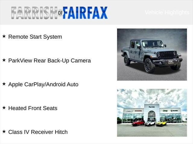 new 2025 Jeep Gladiator car, priced at $41,402