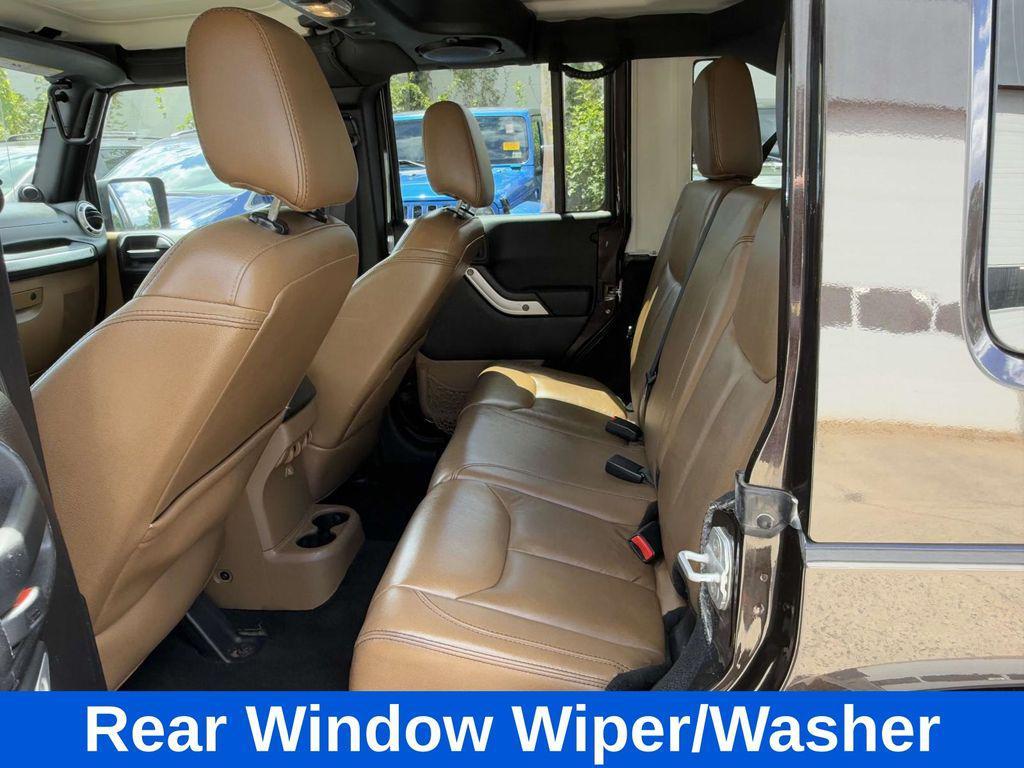 used 2013 Jeep Wrangler Unlimited car, priced at $15,500
