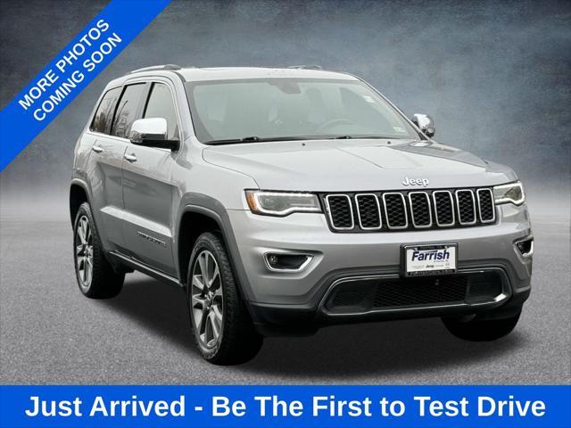 used 2018 Jeep Grand Cherokee car, priced at $18,500