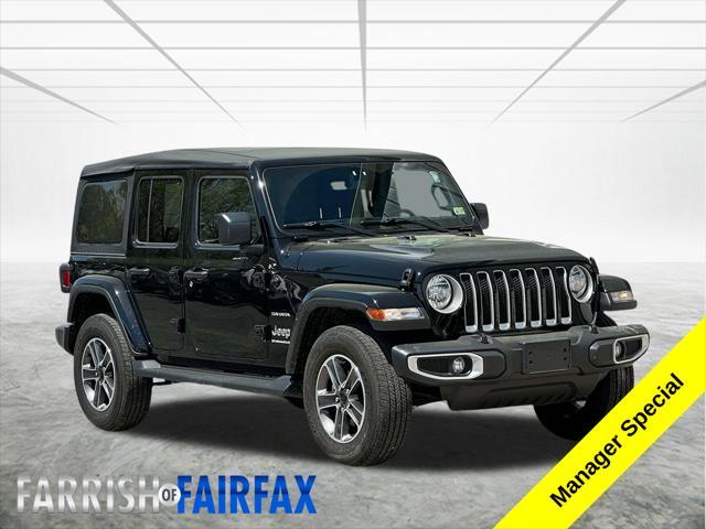 used 2023 Jeep Wrangler car, priced at $37,000