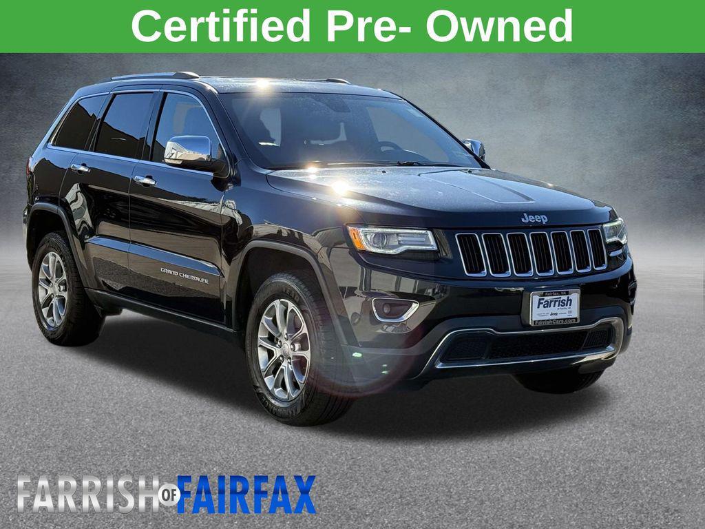 used 2016 Jeep Grand Cherokee car, priced at $15,995