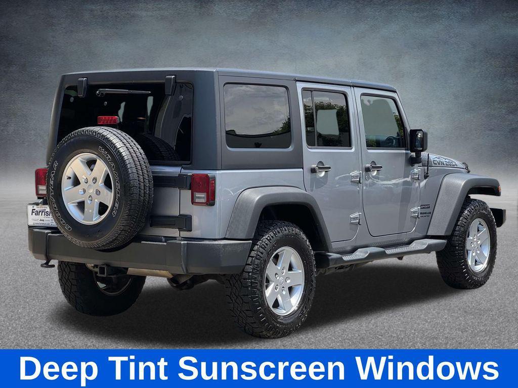 used 2014 Jeep Wrangler Unlimited car, priced at $17,598