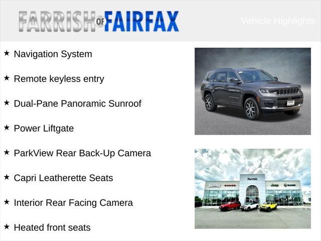 new 2025 Jeep Grand Cherokee L car, priced at $42,229