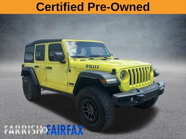 used 2023 Jeep Wrangler car, priced at $41,000