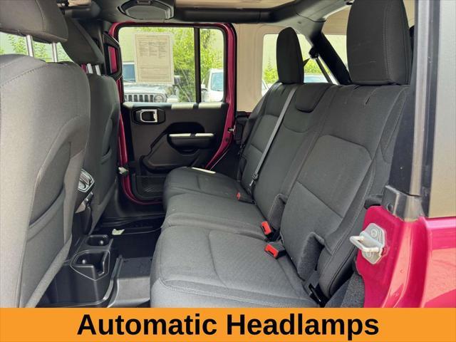 used 2022 Jeep Wrangler Unlimited car, priced at $33,500