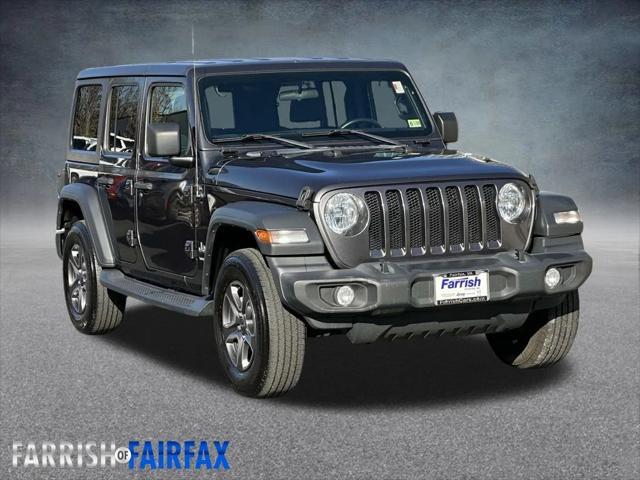 used 2018 Jeep Wrangler Unlimited car, priced at $14,500