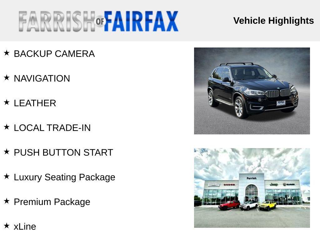 used 2015 BMW X5 car, priced at $15,690