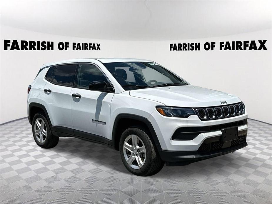 used 2023 Jeep Compass car, priced at $25,300