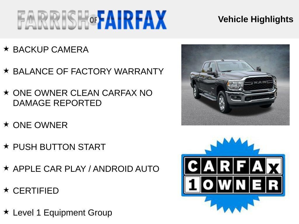 used 2024 Ram 2500 car, priced at $44,995