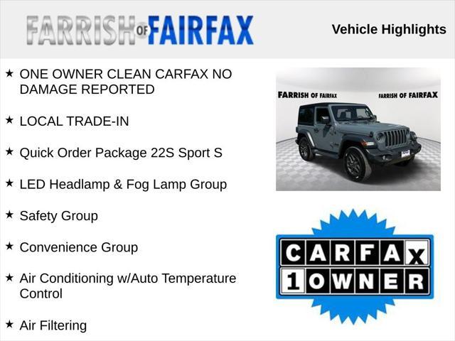 used 2024 Jeep Wrangler car, priced at $34,981