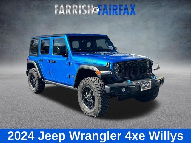 new 2024 Jeep Wrangler 4xe car, priced at $43,757