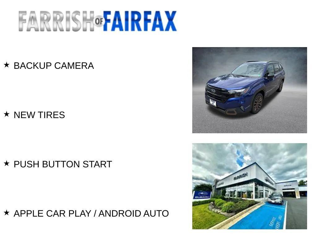 used 2025 Subaru Forester car, priced at $33,161