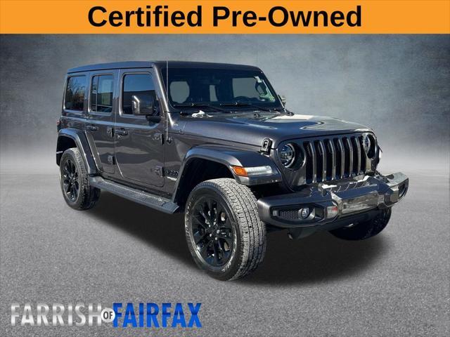 used 2021 Jeep Wrangler Unlimited car, priced at $34,995