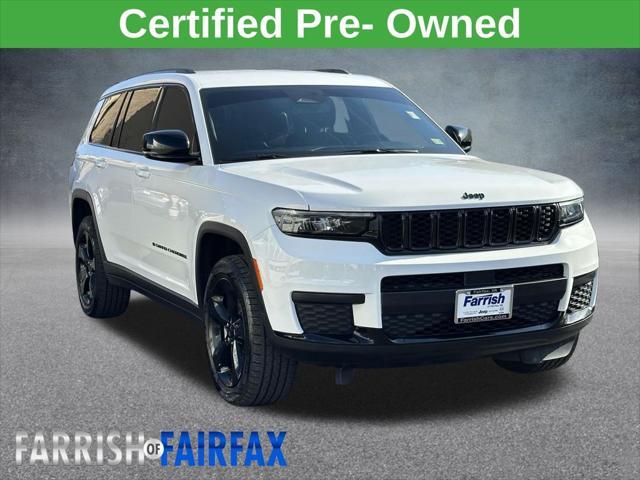 used 2021 Jeep Grand Cherokee L car, priced at $25,990