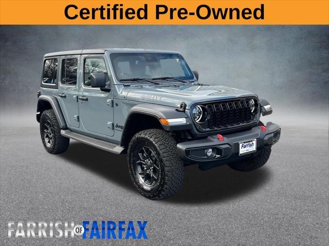 used 2024 Jeep Wrangler car, priced at $40,995