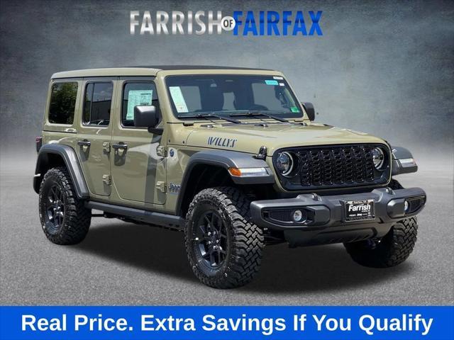 new 2025 Jeep Wrangler 4xe car, priced at $56,544