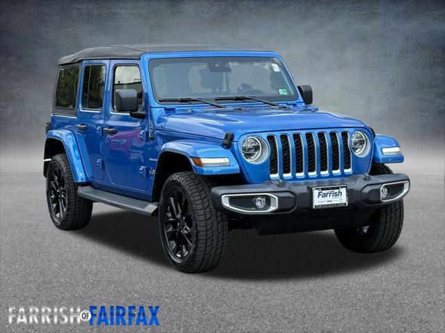 used 2021 Jeep Wrangler Unlimited 4xe car, priced at $29,000
