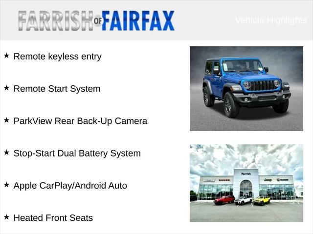 new 2025 Jeep Wrangler car, priced at $35,860