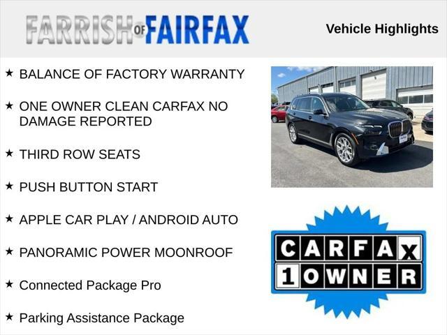 used 2023 BMW X7 car, priced at $54,995