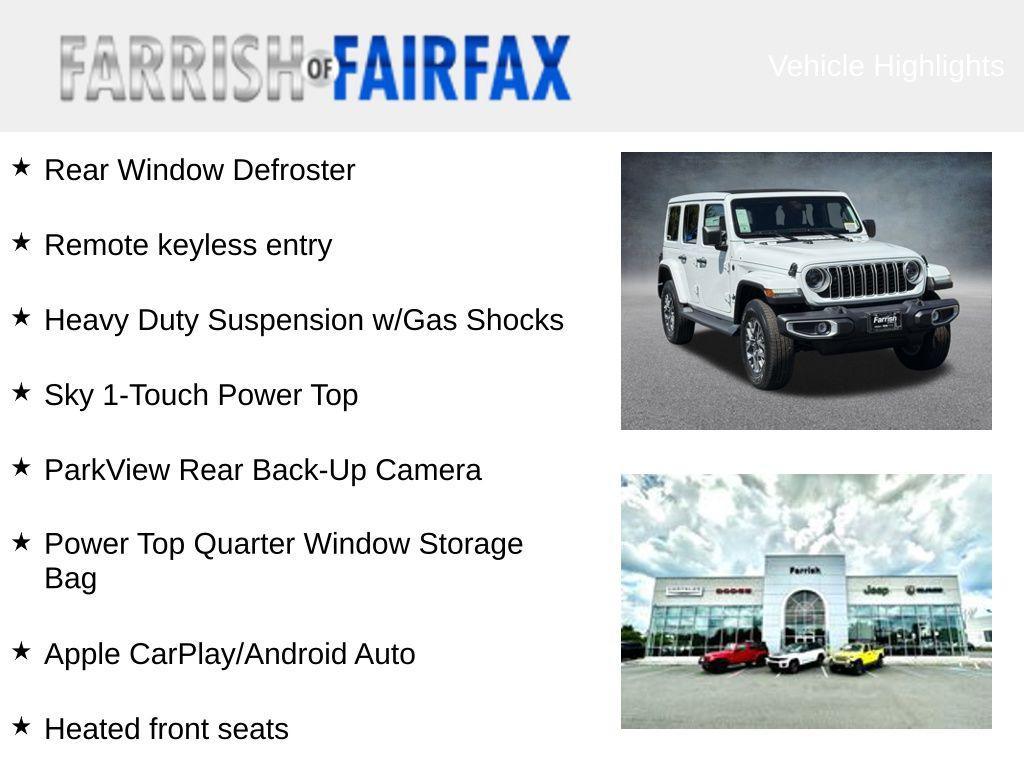 new 2025 Jeep Wrangler car, priced at $46,803