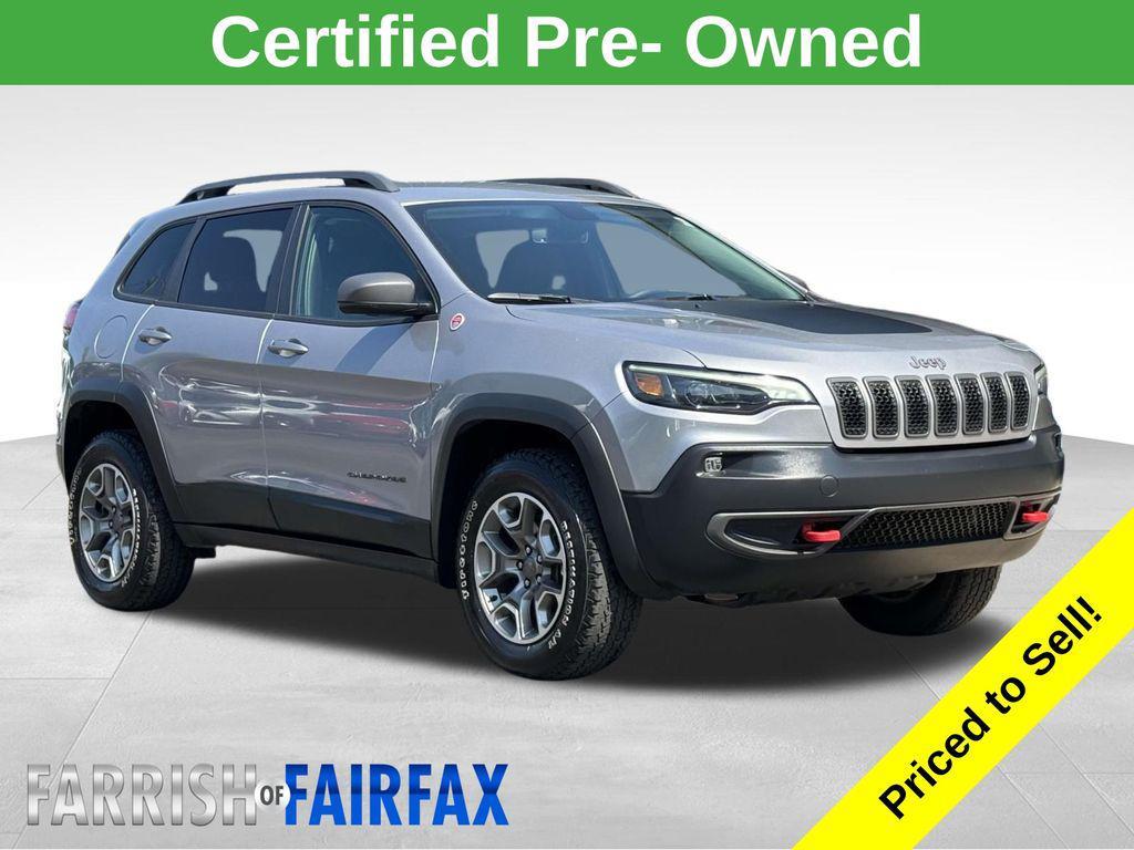 used 2020 Jeep Cherokee car, priced at $15,500