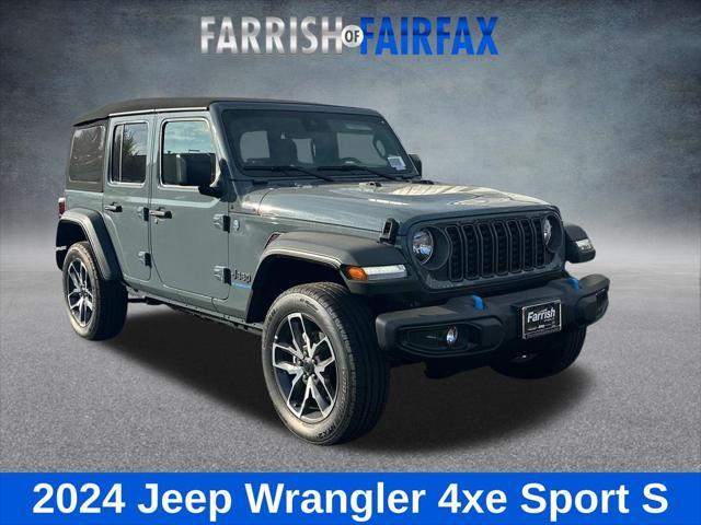 new 2024 Jeep Wrangler 4xe car, priced at $37,941