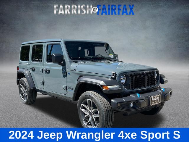 new 2024 Jeep Wrangler 4xe car, priced at $41,542