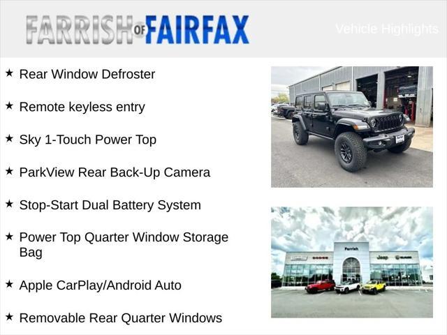 new 2025 Jeep Wrangler car, priced at $51,103