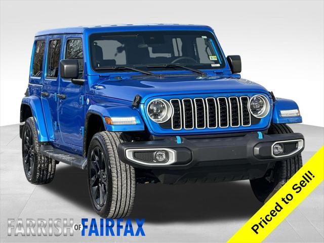 used 2024 Jeep Wrangler 4xe car, priced at $39,000