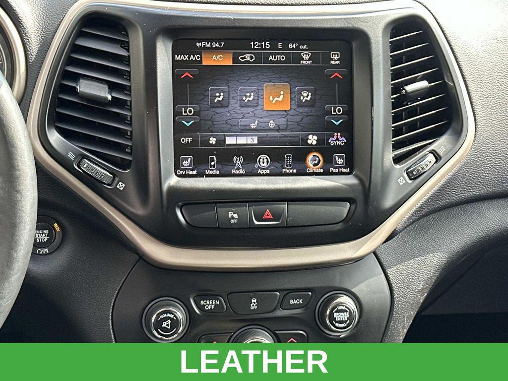 used 2018 Jeep Cherokee car, priced at $13,000