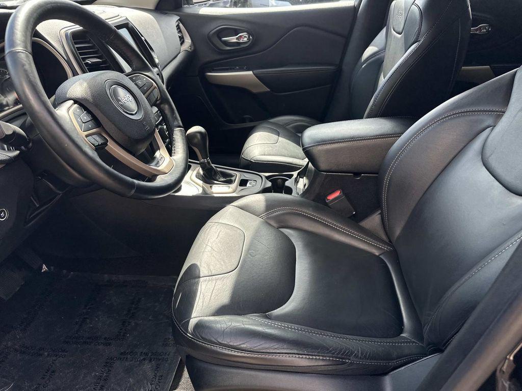 used 2018 Jeep Cherokee car, priced at $13,000