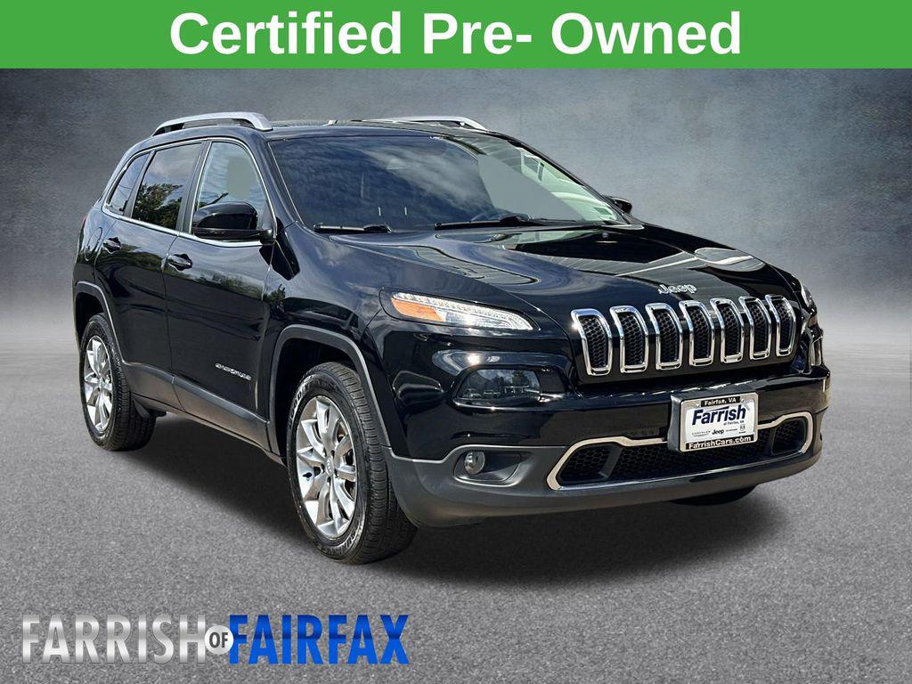 used 2018 Jeep Cherokee car, priced at $13,000