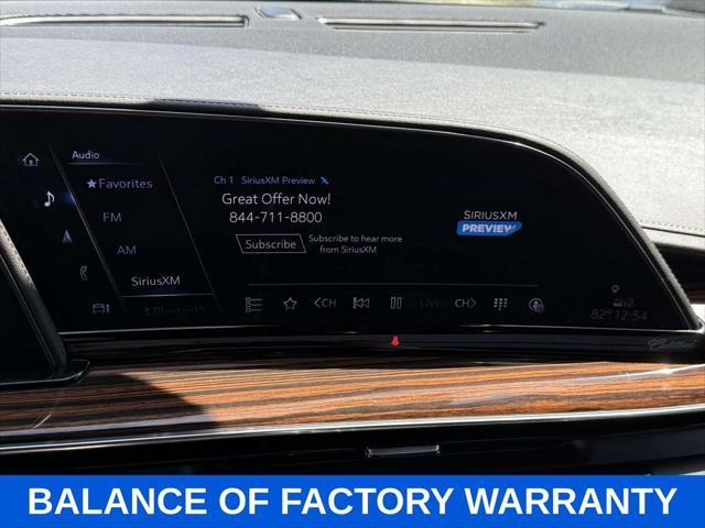 used 2023 Cadillac Escalade car, priced at $65,995