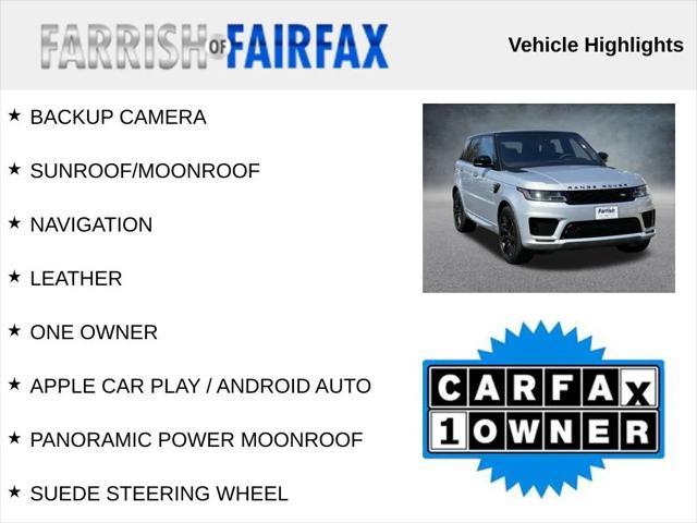 used 2021 Land Rover Range Rover Sport car, priced at $44,995