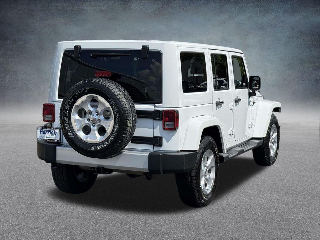 used 2015 Jeep Wrangler Unlimited car, priced at $19,500