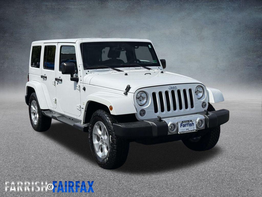 used 2015 Jeep Wrangler Unlimited car, priced at $19,500