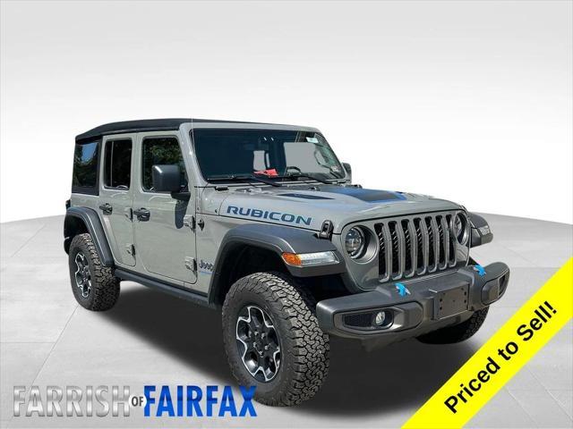 used 2023 Jeep Wrangler 4xe car, priced at $35,500