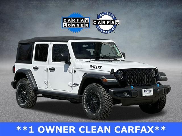 used 2023 Jeep Wrangler 4xe car, priced at $34,500