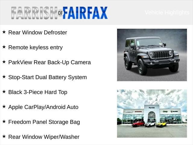 new 2025 Jeep Wrangler car, priced at $32,508