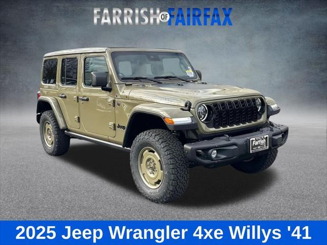 new 2025 Jeep Wrangler 4xe car, priced at $56,119